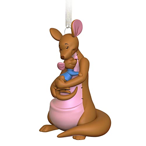 Hallmark Keepsake Christmas Ornament 2022, Disney Winnie The Pooh Kanga Loves Roo, Mom Ornament, Porcelain