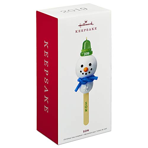 Hallmark Keepsake Christmas Ornament 2019 Year Dated Son Cake Pop Snowman