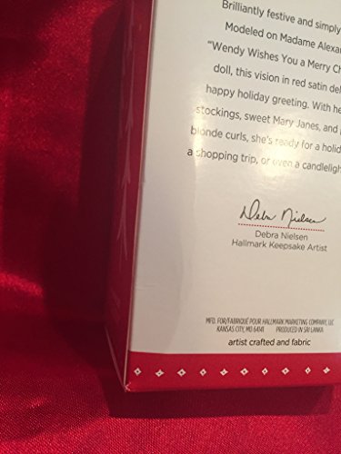 Hallmark Keepsake Ornament Wendy Wishes You a Merry Christmas Madame Alexander 2015