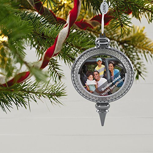 Hallmark Keepsake 2017 A Beautiful Year Two-Sided Picture Frame Dated Christmas Ornament
