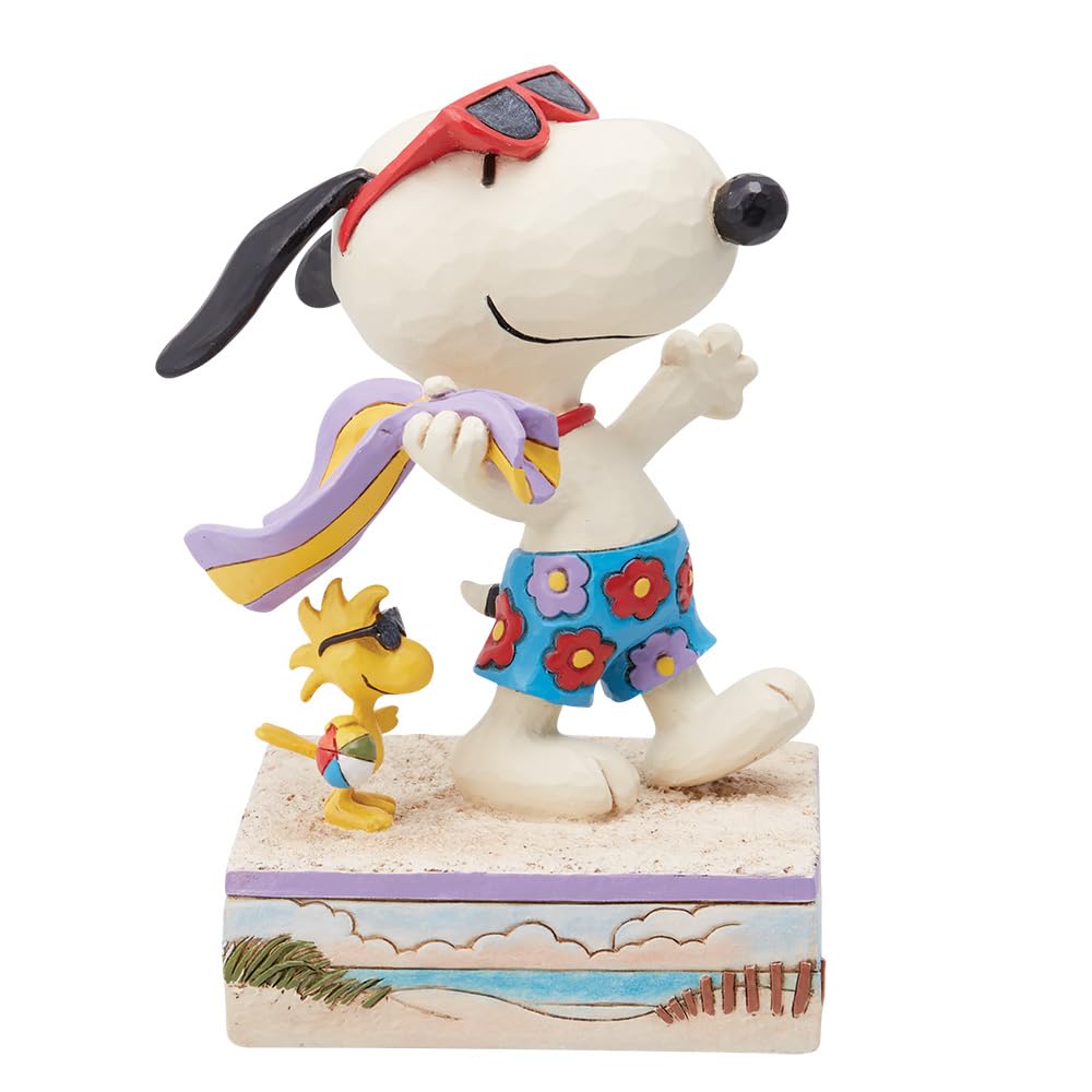 JSPEA SNOOPY WDSTCK BEACH