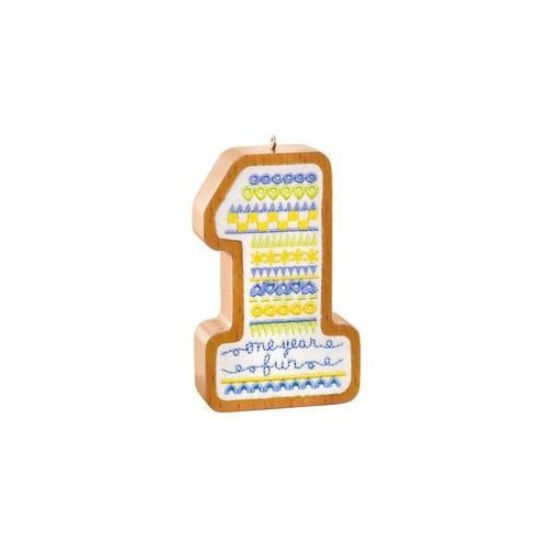 Hallmark Keepsake Ornament 2016 One Year Fun