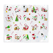 Hallmark 20th Anniversary (2023 PRINT) Snow Many Memories Christmas Throw Blanket