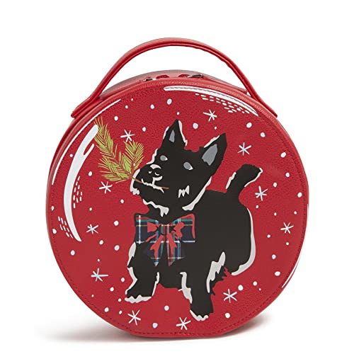 Vera Bradley Women's Novelty Cosmetic Makeup Organizer Bag - Scottie Dog