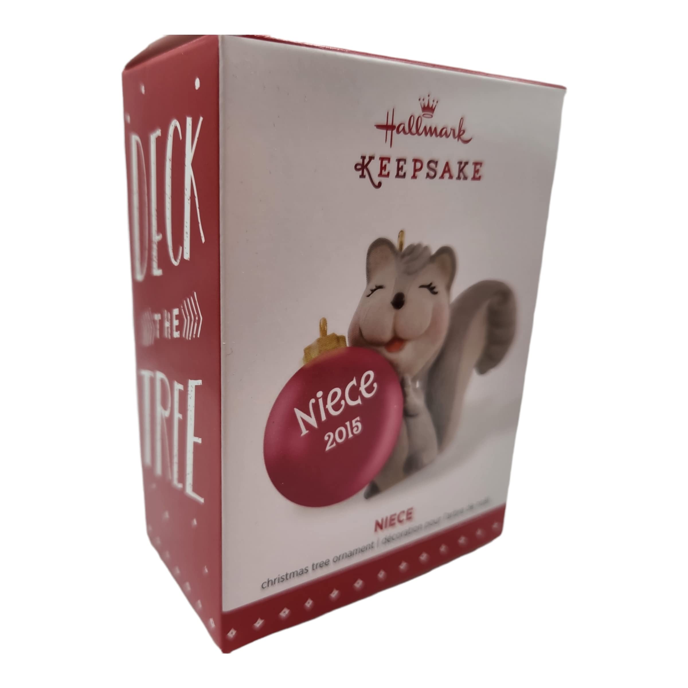 Hallmark Keepsake Ornament Niece Cute Little Squirrel 2015