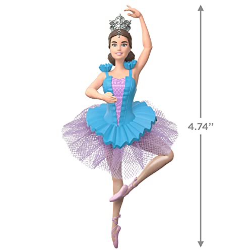 Hallmark Keepsake Plastic, Christmas Ornament 2022, Barbie Beautiful Ballerina