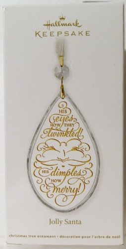Jolly Santa 2011 Hallmark Ornament