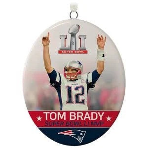 Hallmark Keepsake Ornament Super Bowl LI MVP Tom Brady 2017