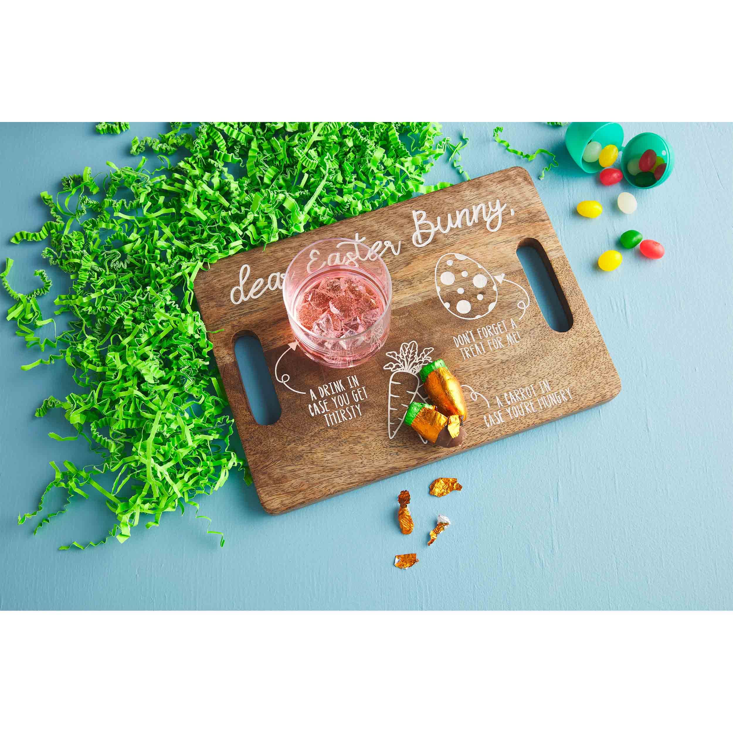 EASTER BUNNY TREAT TRAY