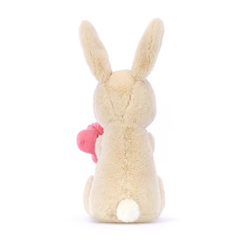 Jellycat Bonnie Bunny with Peony Stuffed Animal Plush Toy