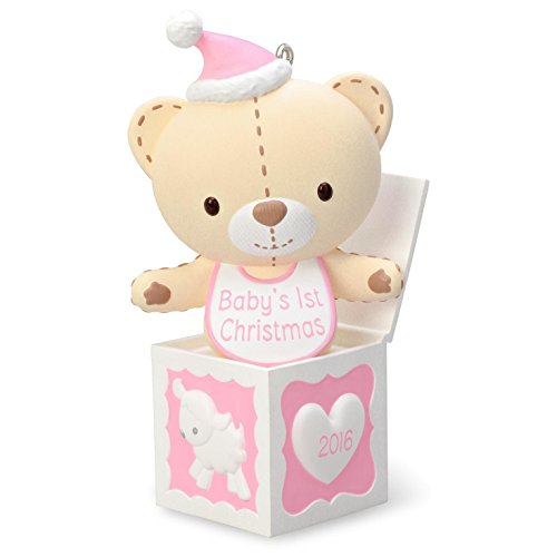Hallmark Keepsake Ornament Baby Girl's 1st Christmas 2016