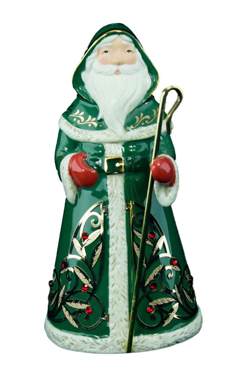 ORN FESTIVE SANTA
