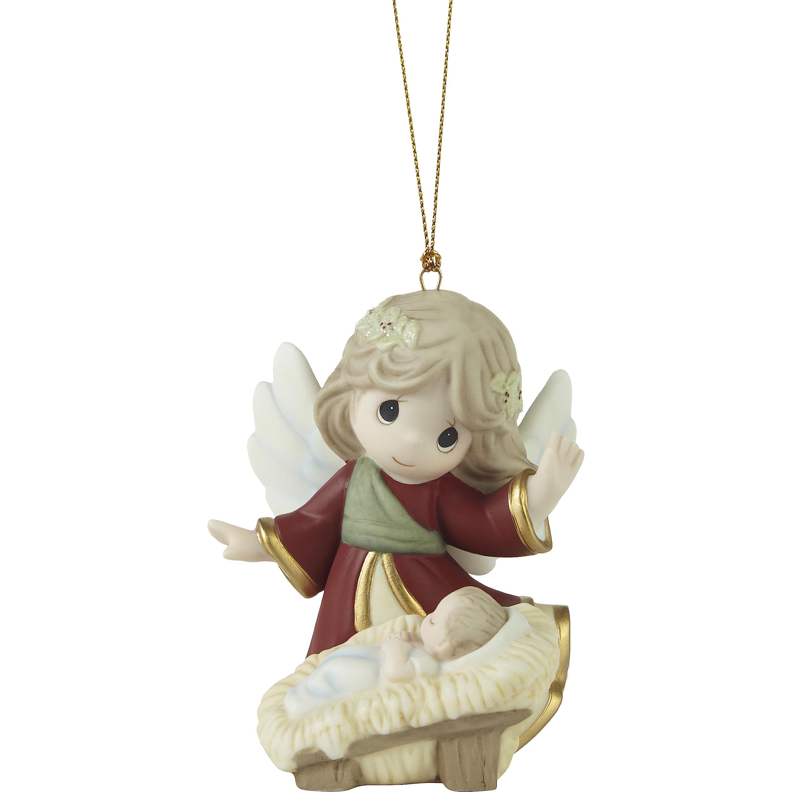 ANGEL WITH BABY JESUS ORN