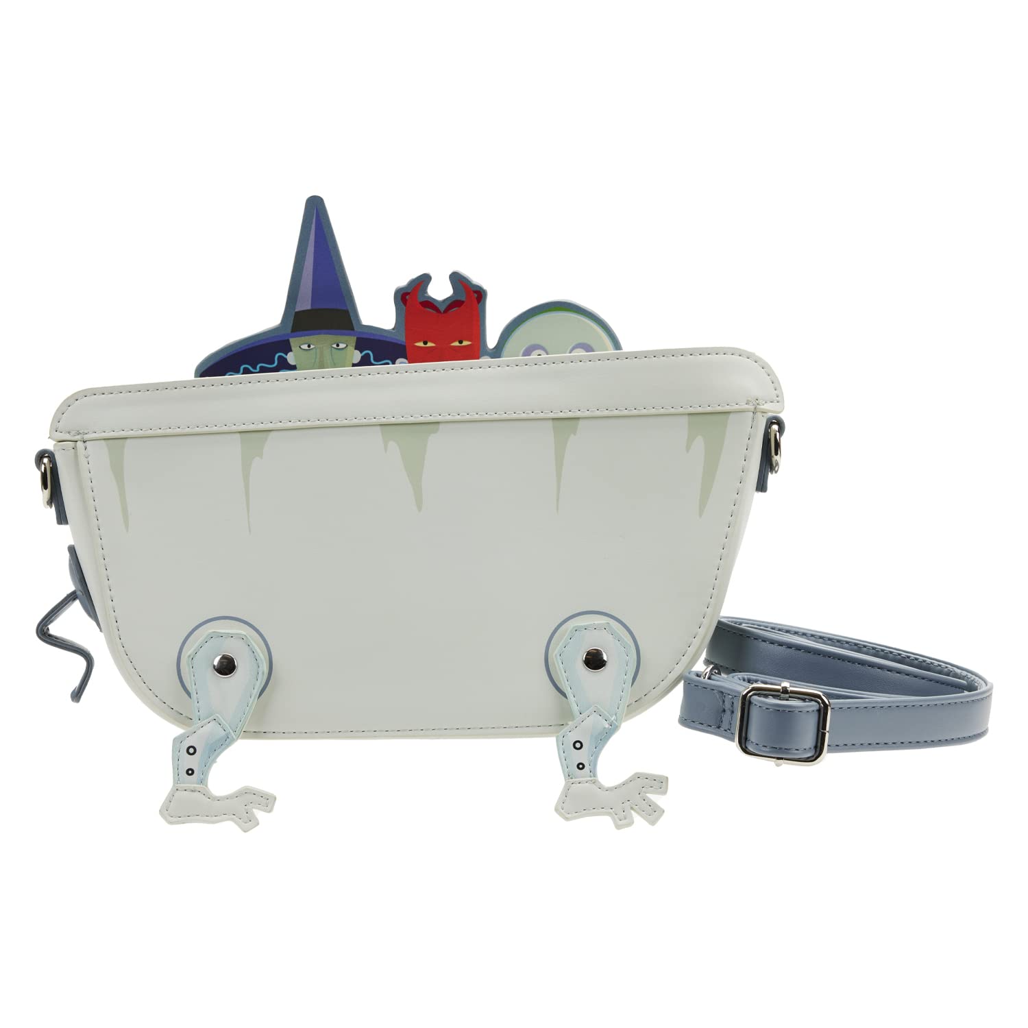 Loungefly DISNEY NBC LOCK SHOCK BARREL BATH TUB CROSS BODY BAG