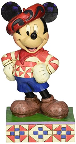Enesco Disney Traditions by Jim Shore Mickey in France Figurine, 6 in