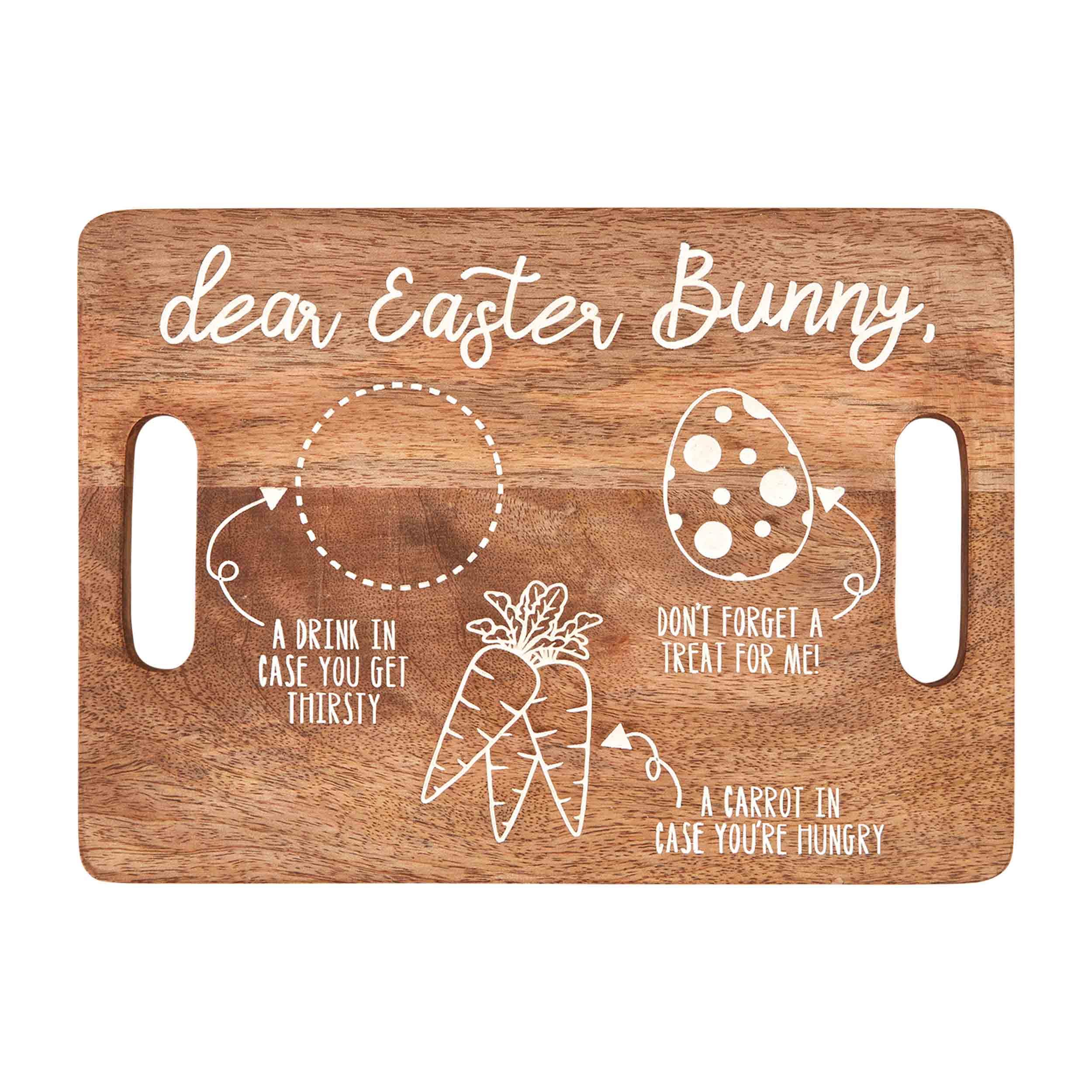 EASTER BUNNY TREAT TRAY