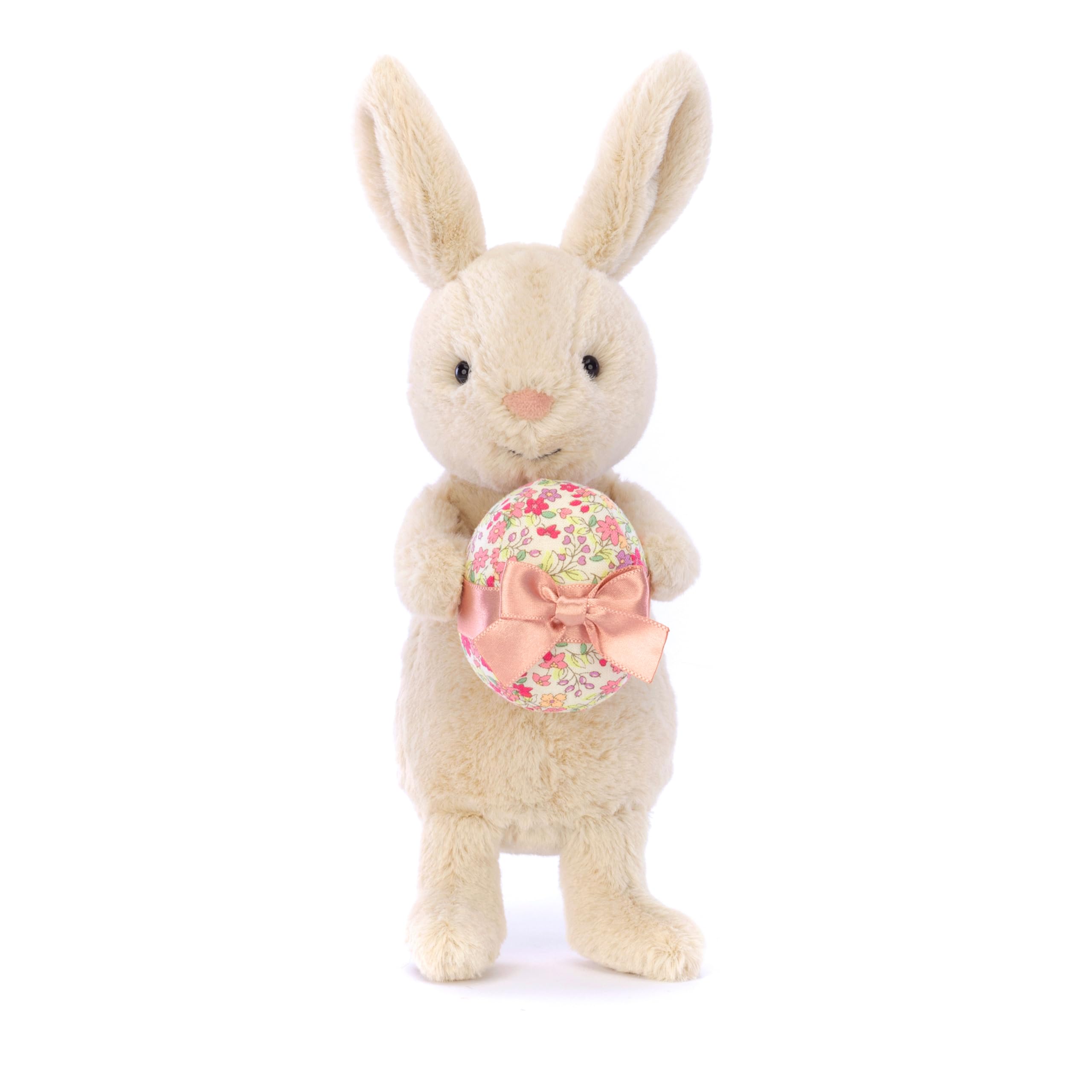 Jellycat Bonnie Bunny with Egg Stuffed Animal, 7 inches | Rabbit and Bunny Plush Toy | Easter Gift and Décor