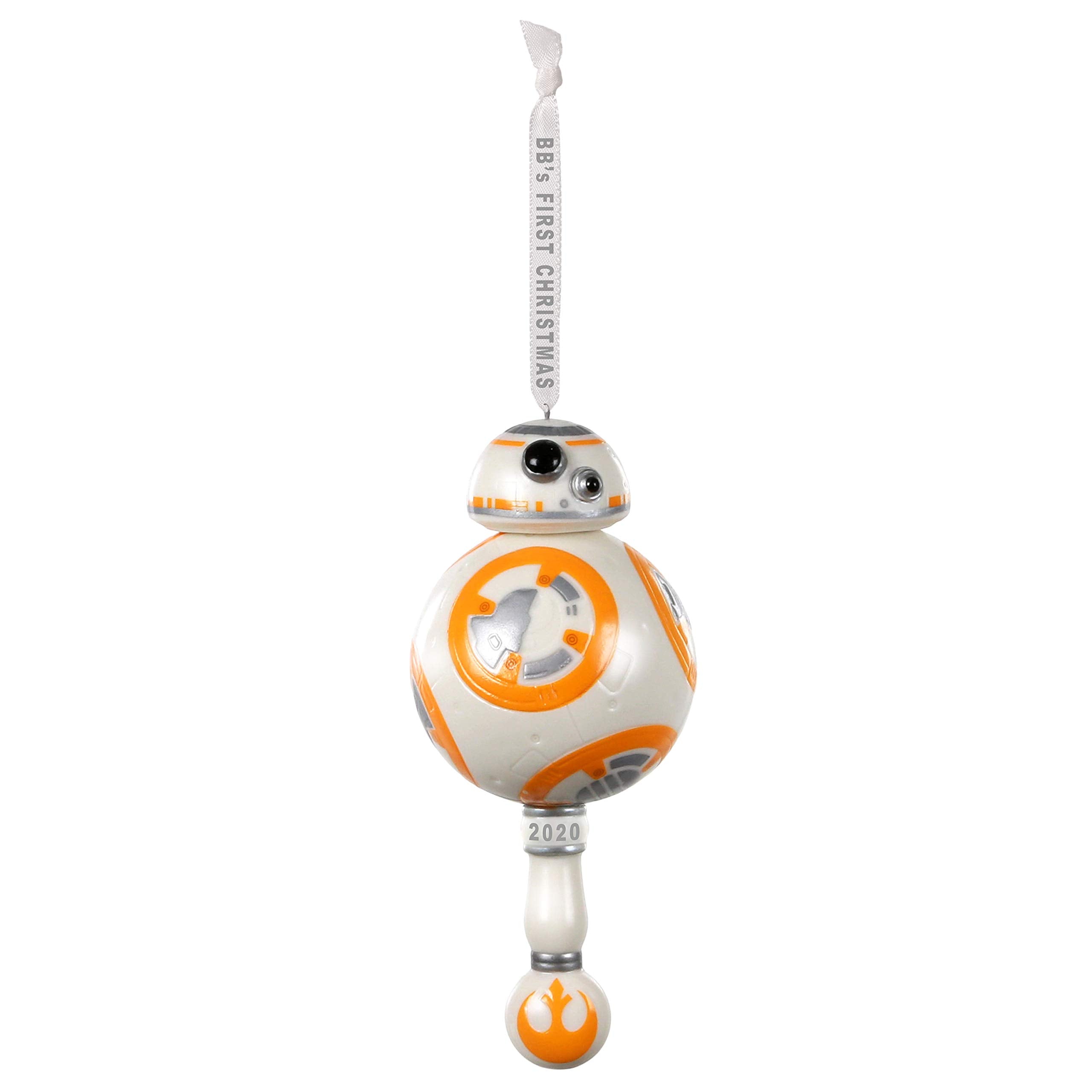 Hallmark Keepsake Christmas Ornament 2020, Star Wars: The Force Awakens BB-8 with Sound