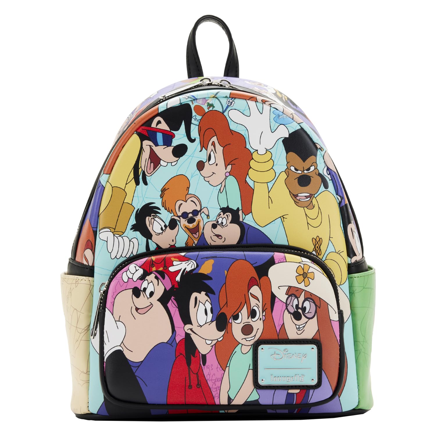 Loungefly Disney Goofy Movie Collage Mini Backpack