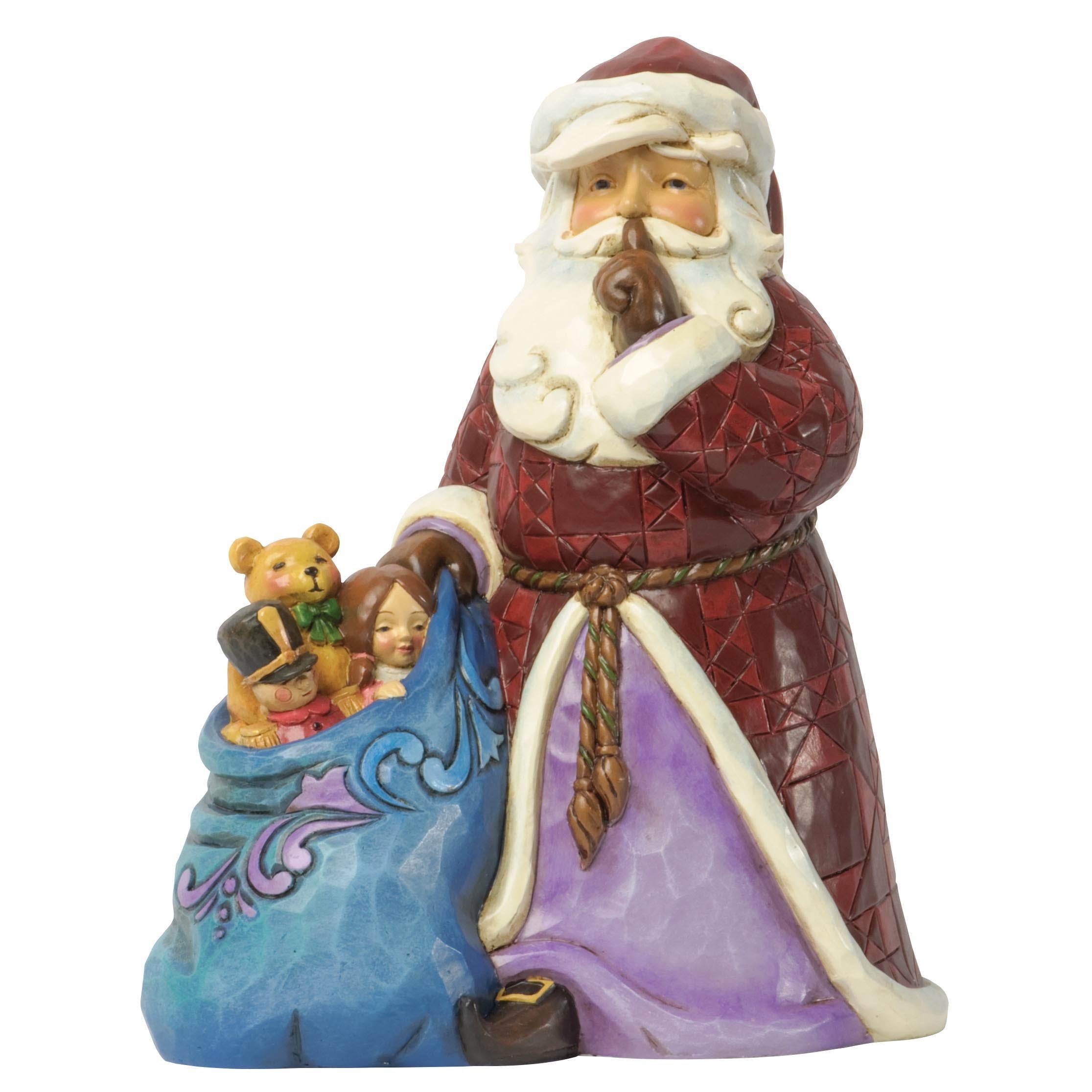 JS SANTA W/TOY BAG
