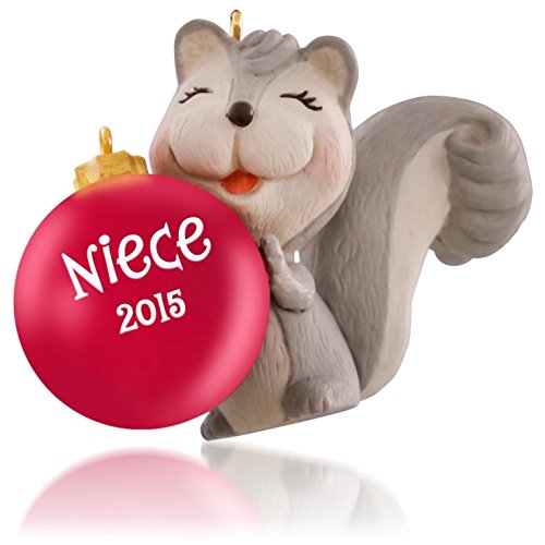 Hallmark Keepsake Ornament Niece Cute Little Squirrel 2015