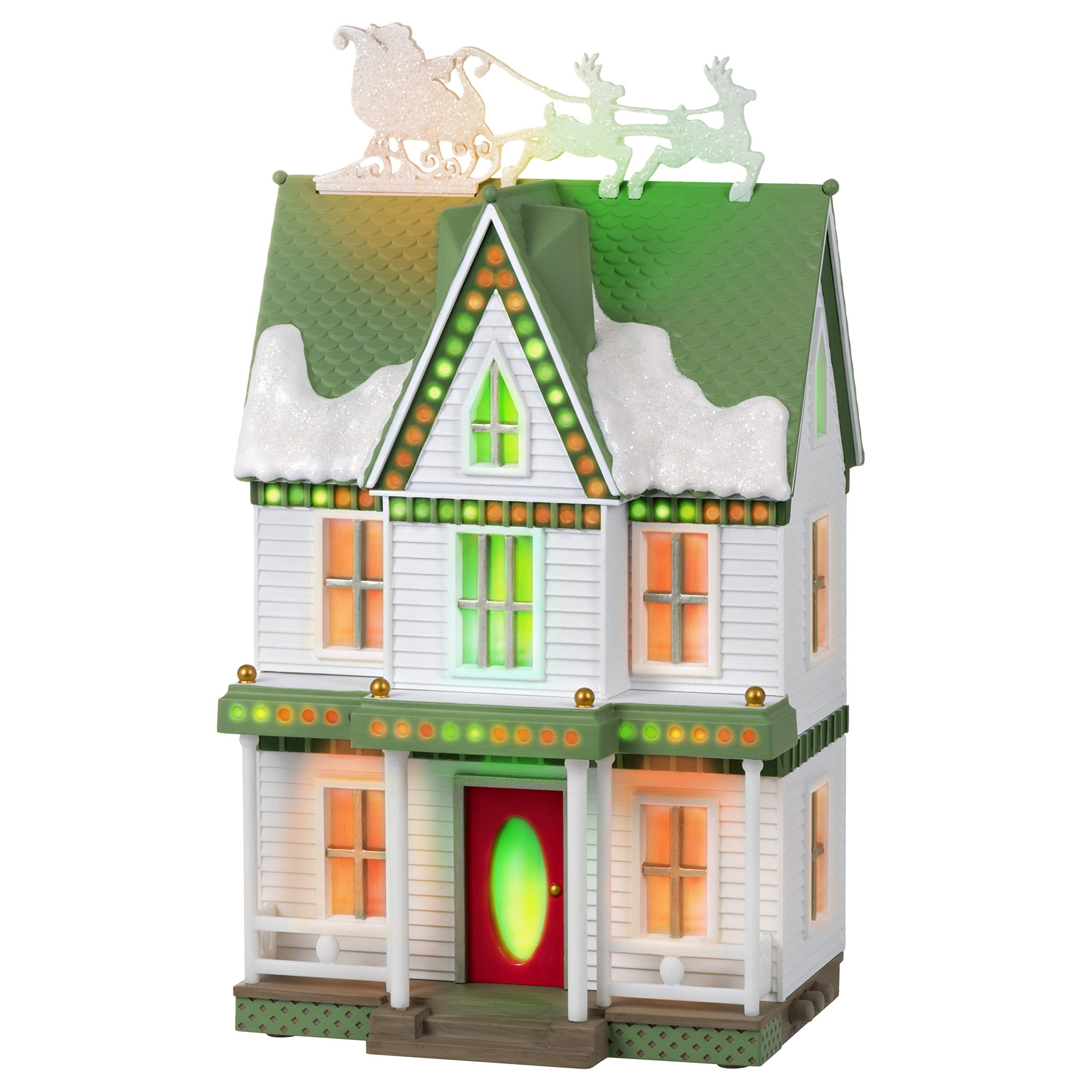 Hallmark Keepsake Christmas Ornament 2020 Year-Dated, Nostalgic Houses and Shops Traditional Clapboard Two-Story Home