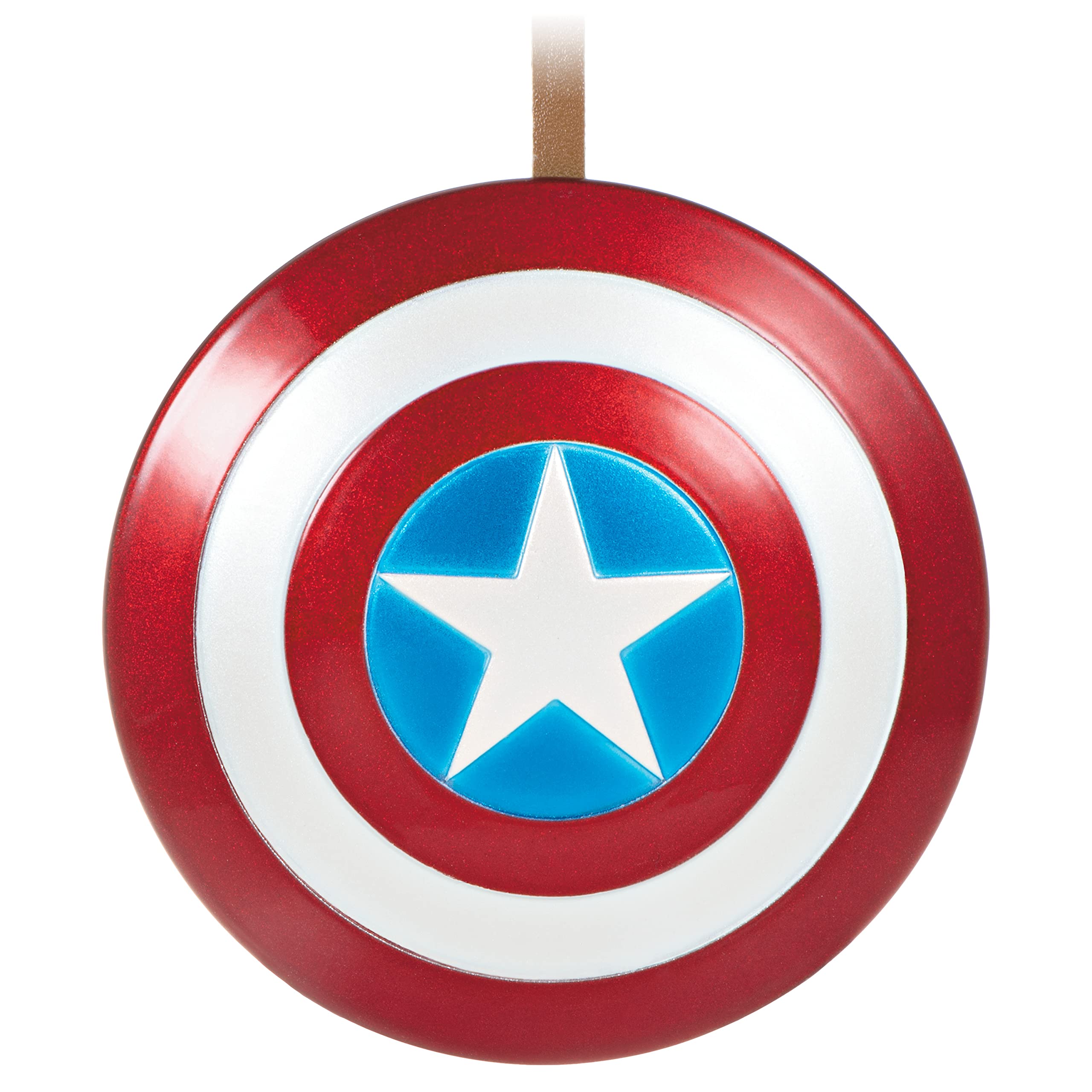 Captain America's Shield Hallmark Keepsake Christmas Ornament 2021