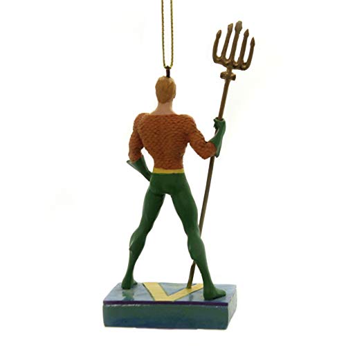 Enesco DC Comics Aquaman "King of The 7 Seas" Silver Age Ornament