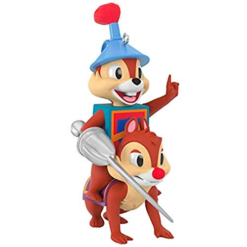 Hallmark Keepsake Christmas Ornament 2020, Disney Chip and Dale Dragon Around