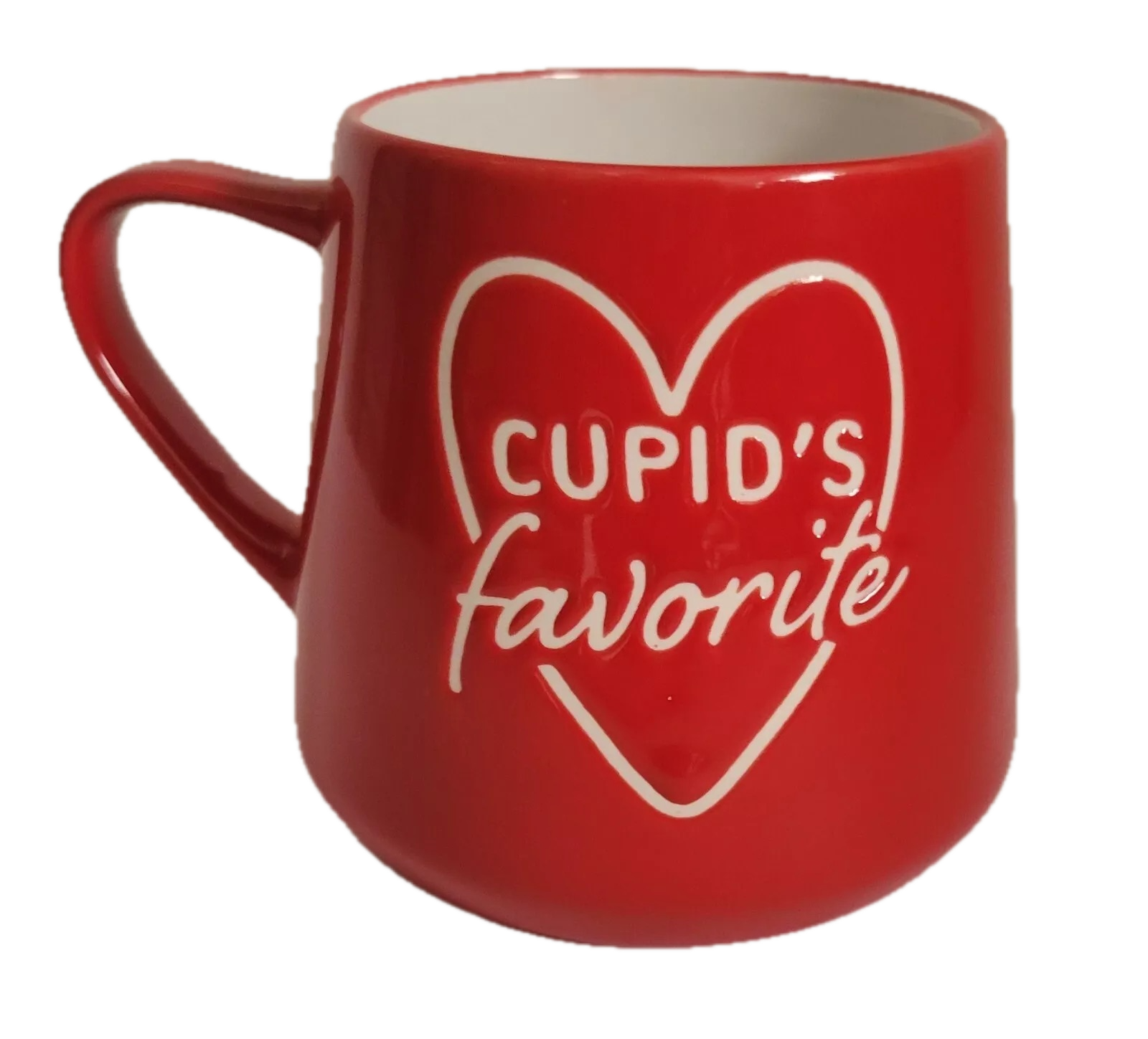 Cupid's Favorite Red Heart Mug Burton & Burton