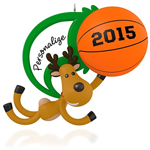 Basketball Star Personalized Ornament 2015 Hallmark