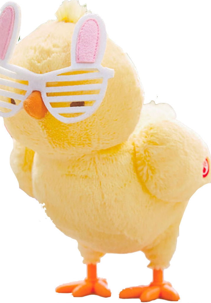 Hallmark Easter Hip Hoppy Egg-Laying Chick Singing Plush
