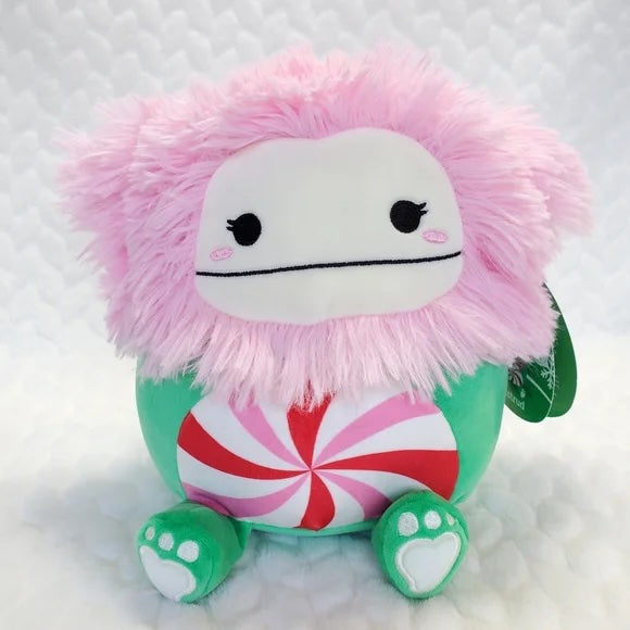 Peppermint Bigfoot Yeti Squishmallow