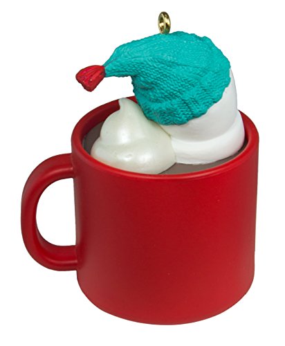 Hallmark Keepsake Ornament Nephew Hot Cocoa Mug and Marshmallow Snowman 2016
