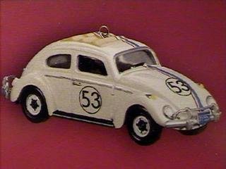 QXD5071 Amazing No. 53 Walt Disney's Herbie, The Love Bug 2004 Hallmark Keepsake Ornament