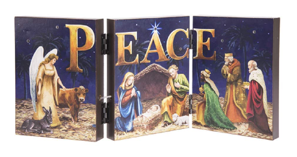 Ganz Nativity Light Up Accordion Sign