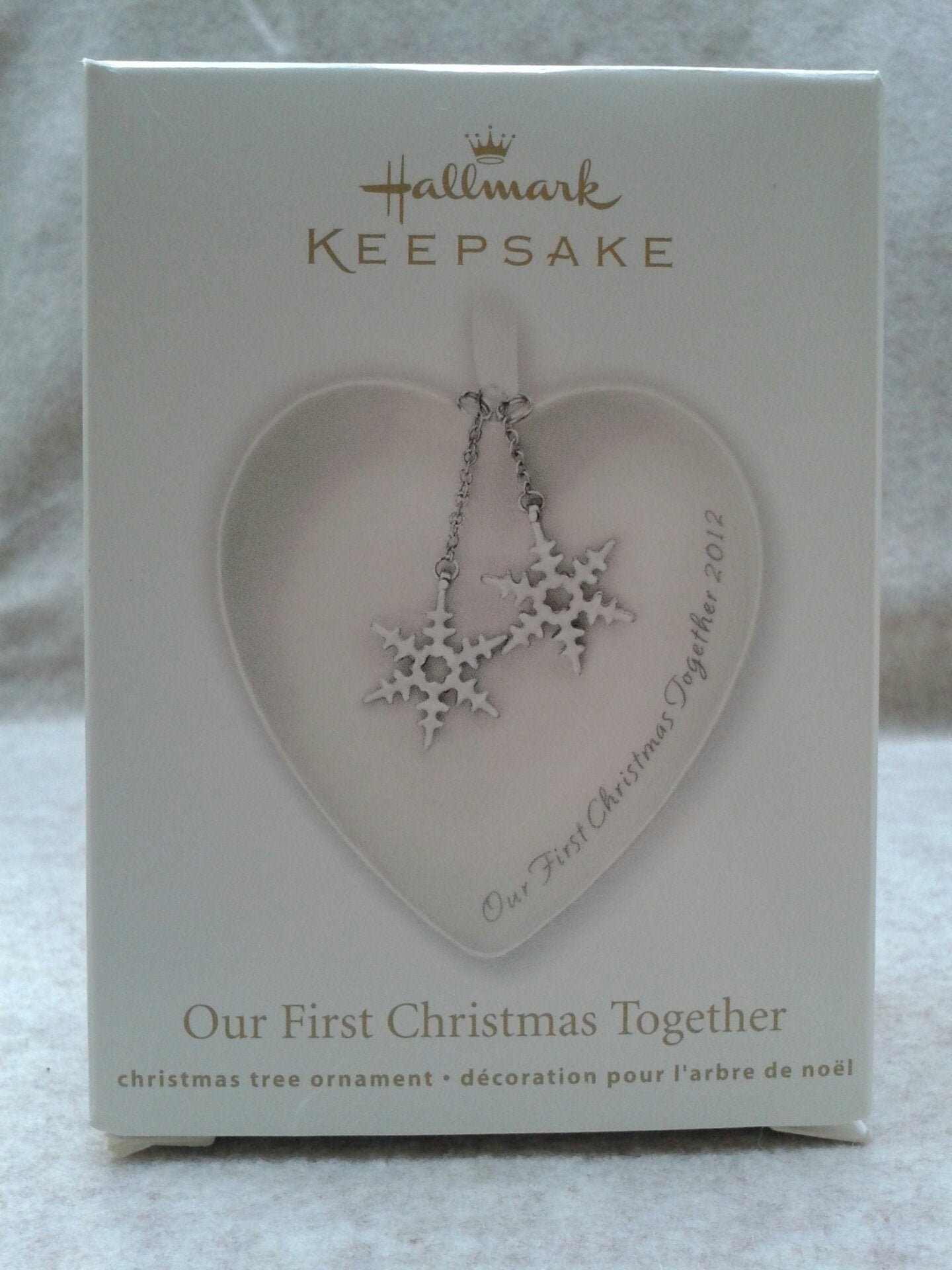 Our First Christmas Together 2012 Hallmark Ornament