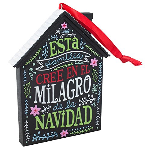 Hallmark El Milagro de la Navidad Multicultural Holiday House Ornament