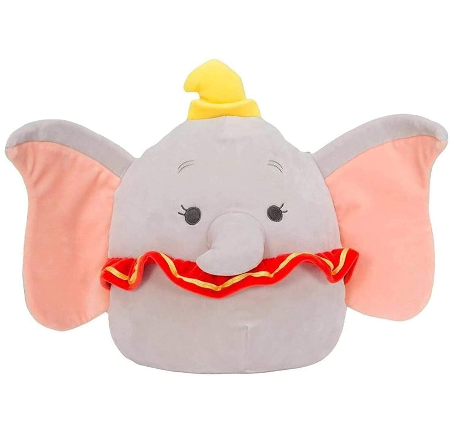 Squishmallows Disney 14-Inch Dumbo Plush - Add Dumbo to your Squad, Ultrasoft Stuffed Animal Large Plush Toy, Official Kellytoy Plush