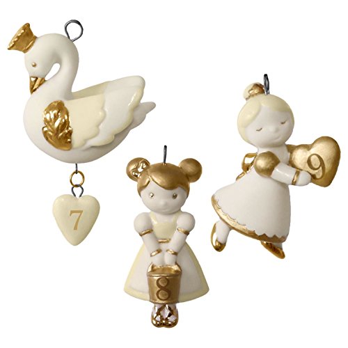 Hallmark Keepsake Miniature Ornament Days 7-9 12 Little Days of Christmas 2016