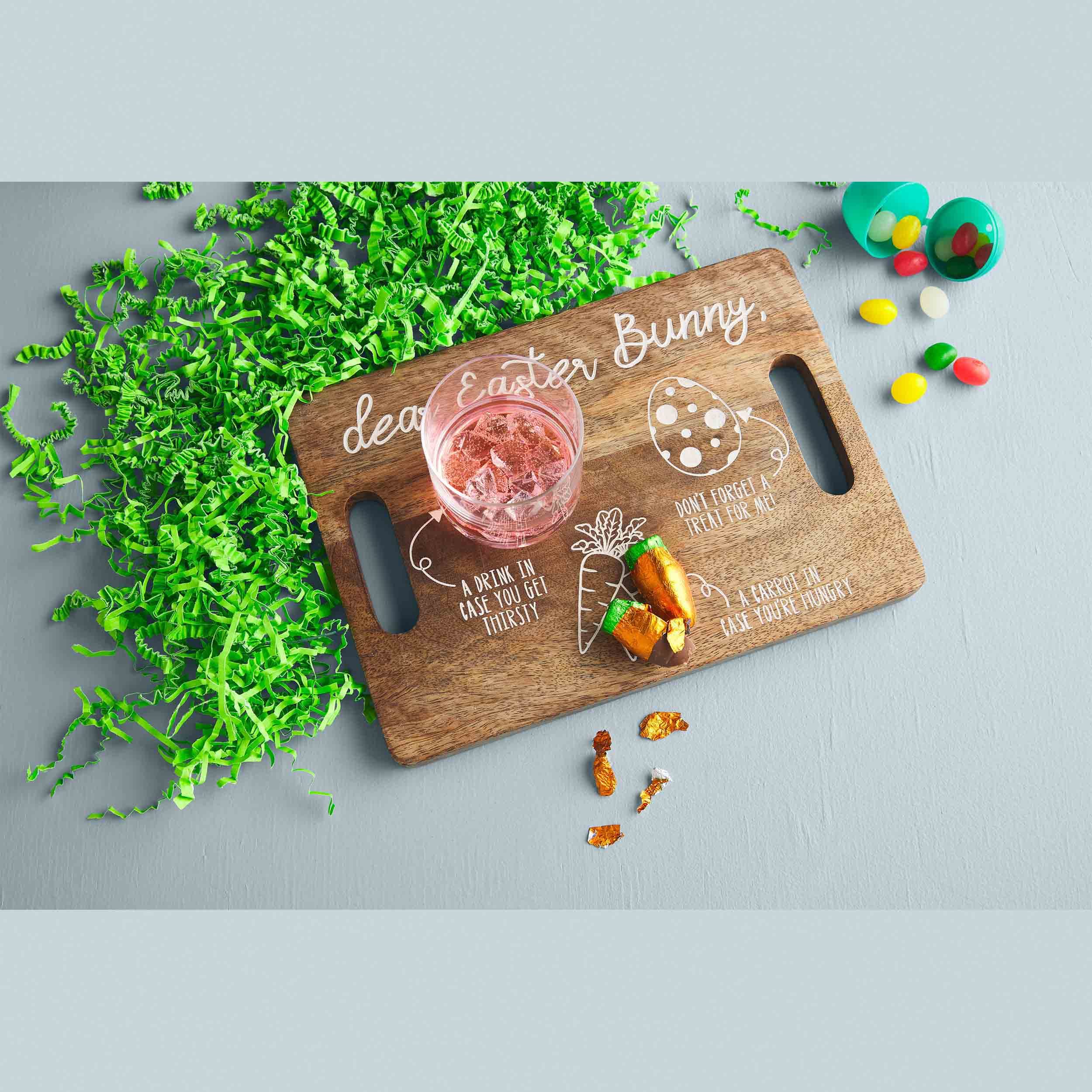 EASTER BUNNY TREAT TRAY