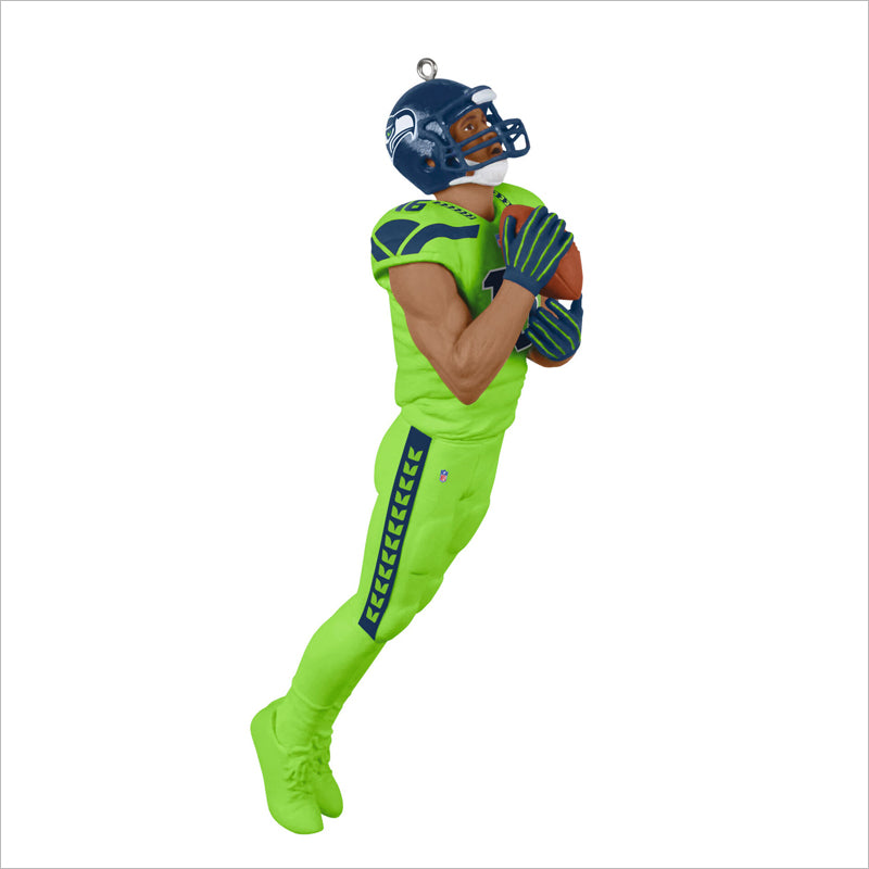 Hallmark Keepsake "Tyler Lockett-Seattle Seahawks" 2021.   Christmas Tree Ornament