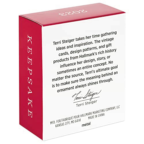 Hallmark Keepsake 1" Miniature Christmas Ornament, Mini Little Purple Butterfly, Gift for Her