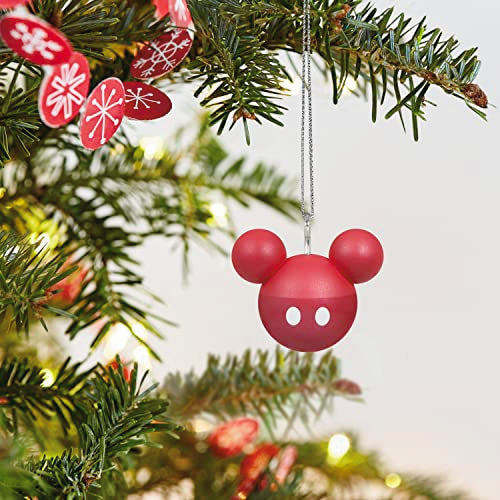 Hallmark Keepsake Miniature Christmas Ornaments 2023, Disney Mickey Mouse, Mini Set of 6, Gifts for Disney Fans