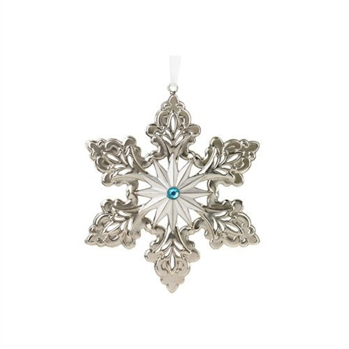 Hallmark Keepsake Ornament Stamped Starlight Snowflake 2012