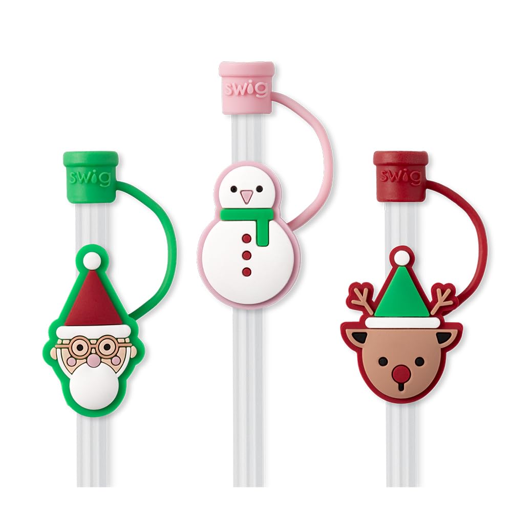 Christmas Crew Straw Toppers
