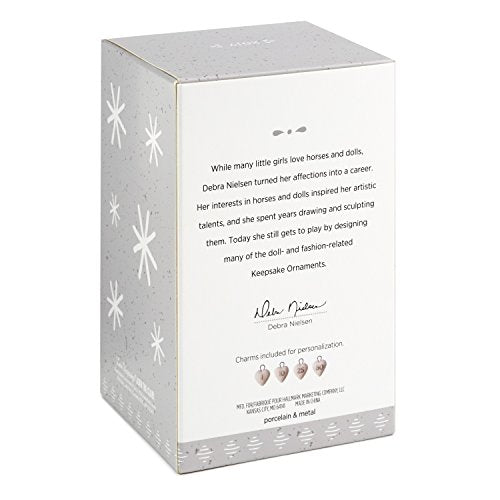 Hallmark Keepsake 2017 We Still Do Porcelain and Metal Dated Anniversary Christmas Ornament