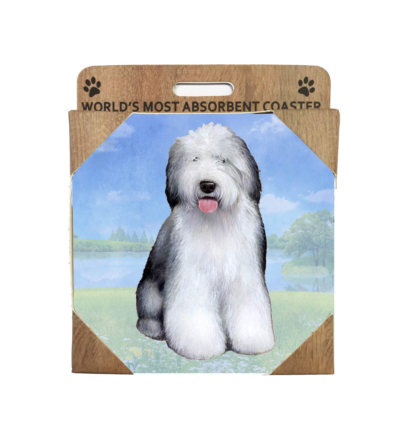 Old English Sheepdog Coaster