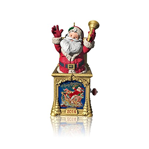 Hallmark Keepsake Ornament Santa Certified 2nd in Series 2014