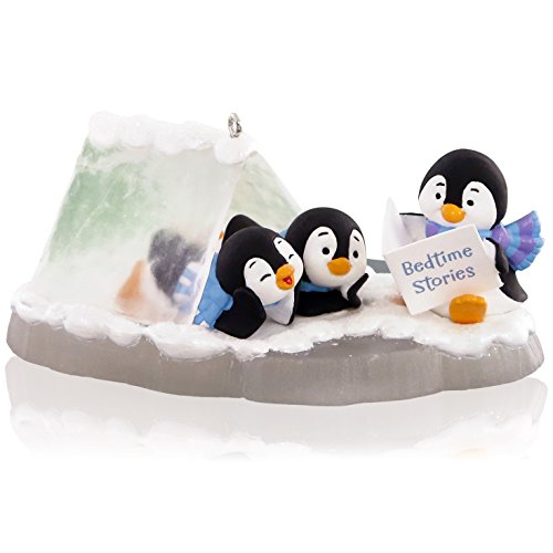 Hallmark Keepsake Ornament: Penguin Bedtime Tales in a Tent